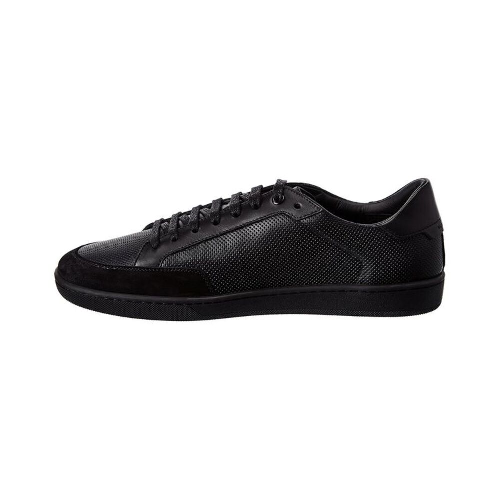 Saint Laurent Sl/10 Leather Sneaker, Black - Picture 2 of 5